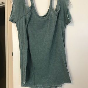 Express distressed shirt